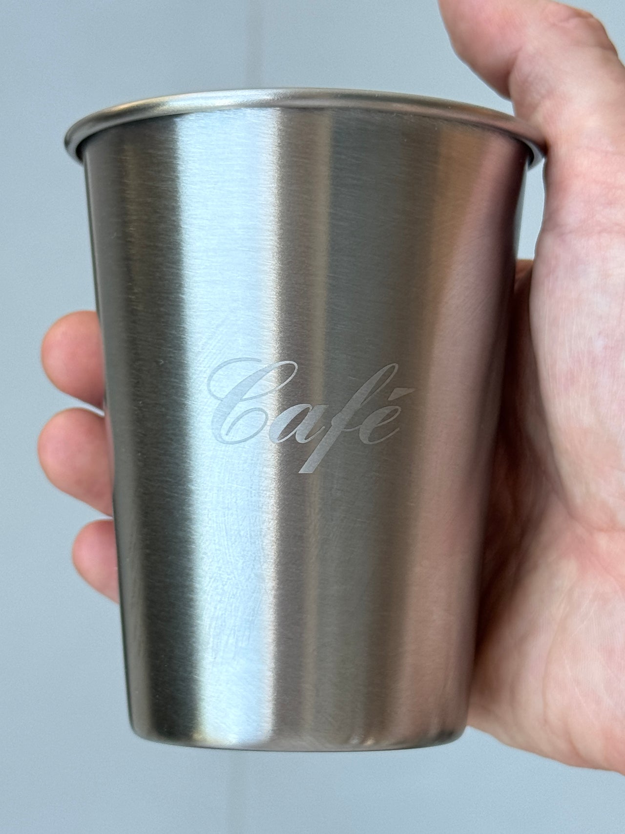 Café Tiergarten Edelstahlbecher, To Go