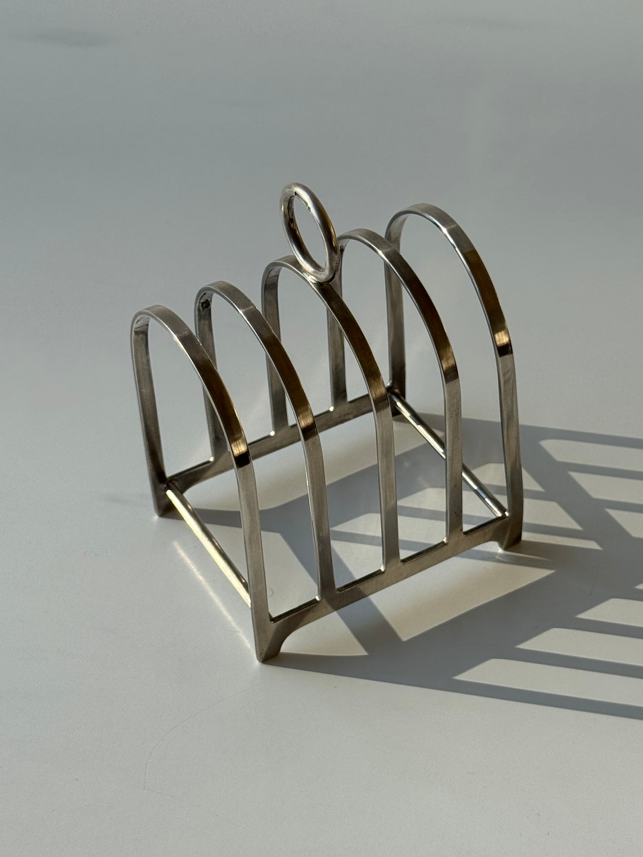 versilberter Toast-Halter von Wiskemann aus Brüssel