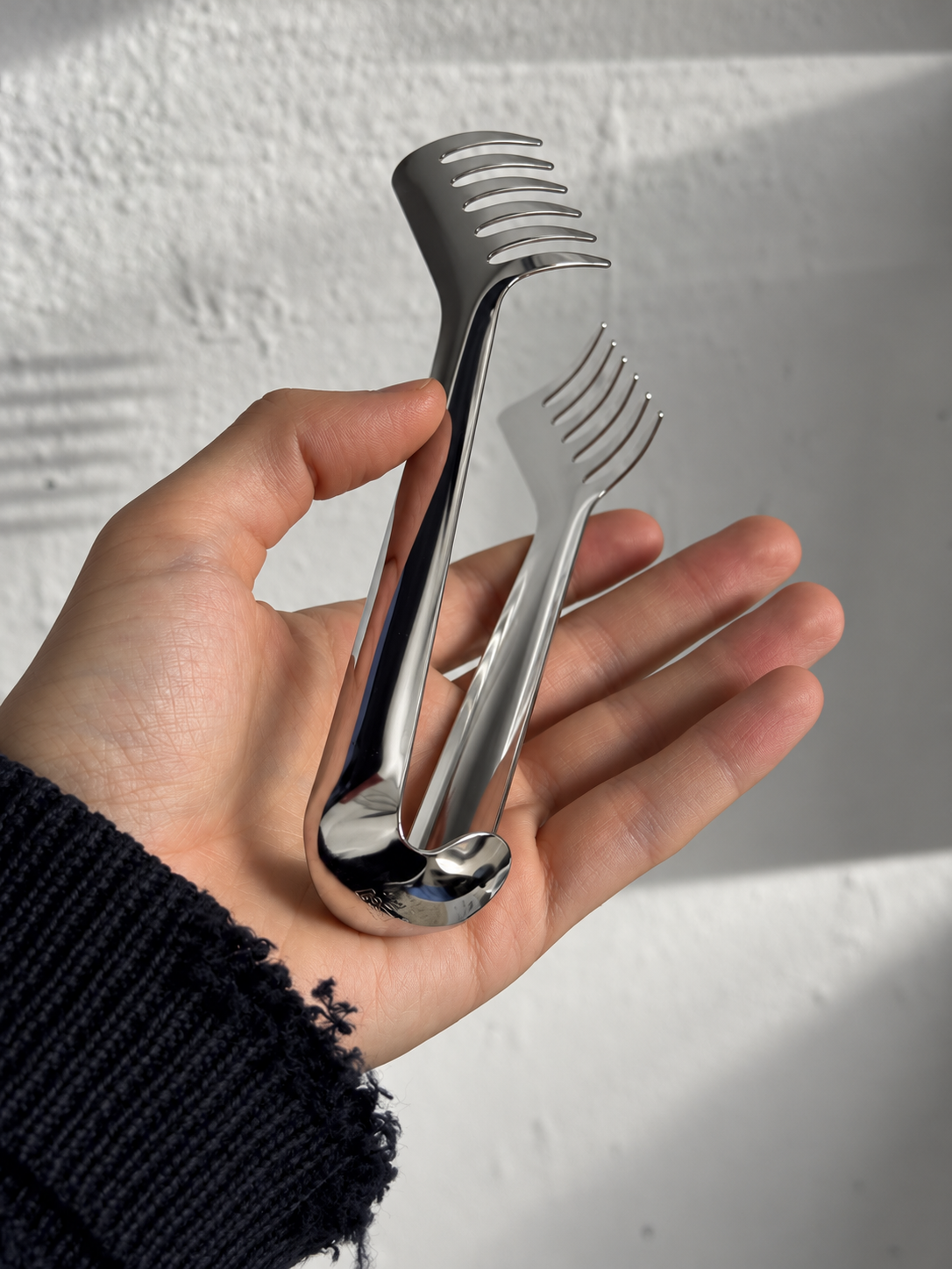 Alessi 502 – Spaghettizange aus Edelstahl